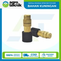 KEPALA NOZZLE SPRAYER FOGGER BAHAN KUNINGAN