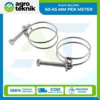 KLEM SELANG 60-65 MM PER METER
