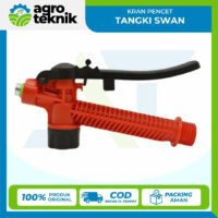Kran Pencet Sprayer Swan Elektrik / Manual Warna Merah Hitam