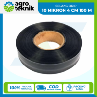 SELANG DRIP 10 MIKRON 4 CM 100 M