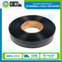 SELANG DRIP IRIGASI 15 MIKRON x 4 CM x 100 METER