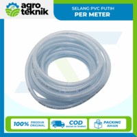 SELANG PVC PUTIH PER METER