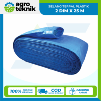 SELANG TERPAL PLASTIK 2 DIM X 25 M