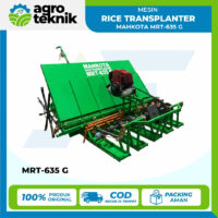 Rice Transplanter Mahkota MRT-635 G: Mesin Tanam Padi 6 Jalur 2 HP Bensin