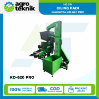 Mesin Giling Padi Mahkota KD-620 PRO: Rice Mill Otomatis 10 HP Kapasitas 600 kg/Jam