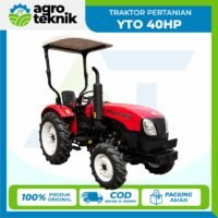 YTO Traktor 40 HP Diesel 4WD Tractor Pertanian 40 Horsepower Original untuk Bajak Sawah, Kebun & Lahan Pertanian