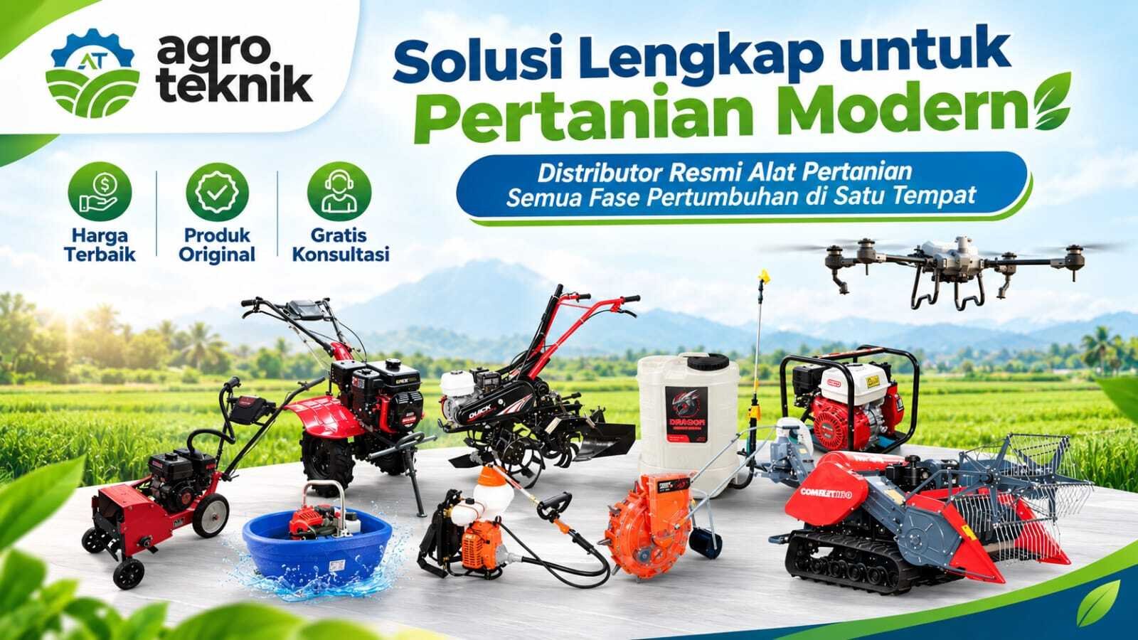 Agroteknik - Solusi Lengkap untuk Pertanian Modern