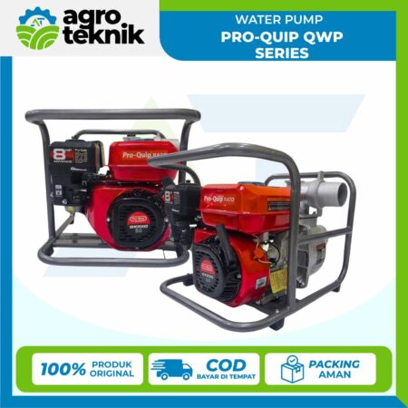 ProQuip QWP Series Water Pump 8 HP QWP20R 2 Inch & QWP30R 3 Inch