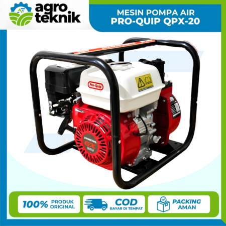 ProQuip QPX-20 Mesin Pompa Air Honda GX160 2 Inch Water Pump untuk Irigasi Sawah & Kebun